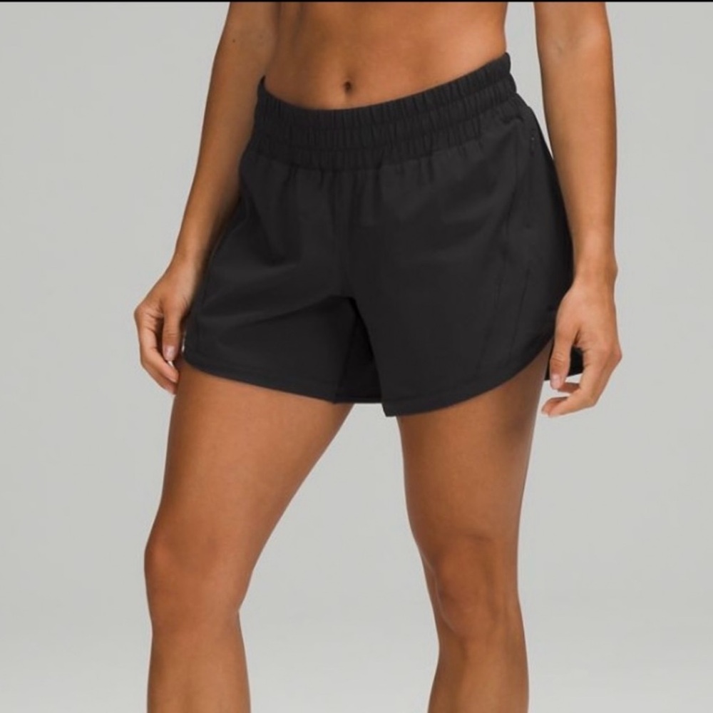 lululemon athletica Black Athletic Shorts 6”
